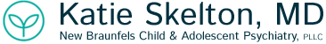 New Braunfels Child & Adolescent Telepsychiatry: Katie Skelton, MD Logo